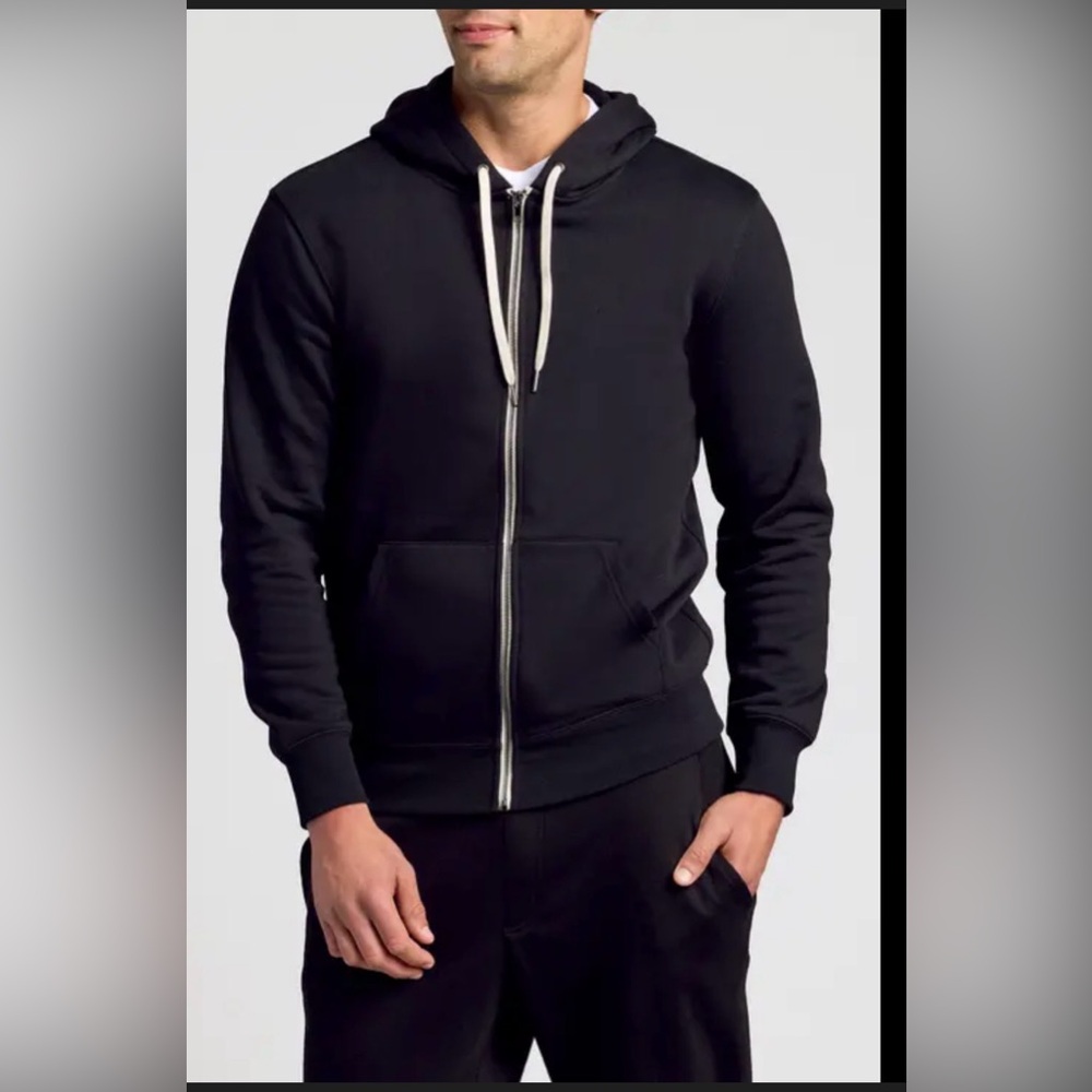 Pact Organic Cotton Hoodie In Black , size M